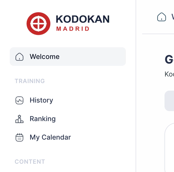 Pannello di controllo MatGoat per dojo di judo